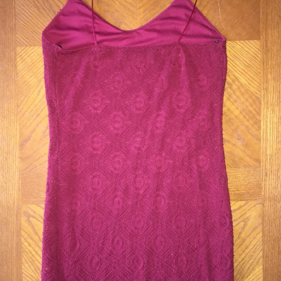 Magenta Mini Dress - Picture 6 of 7